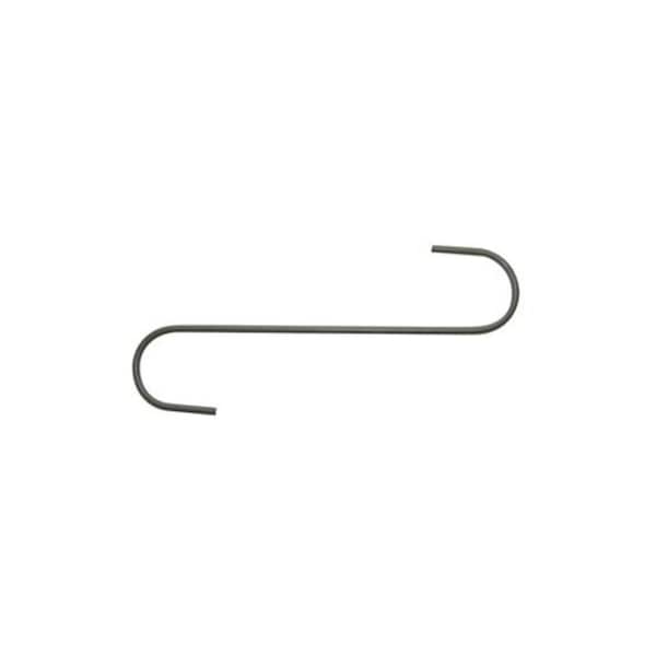 Eat-In 12 in. Garden S Shape Hook, Black, 2PK EA3864757 - main